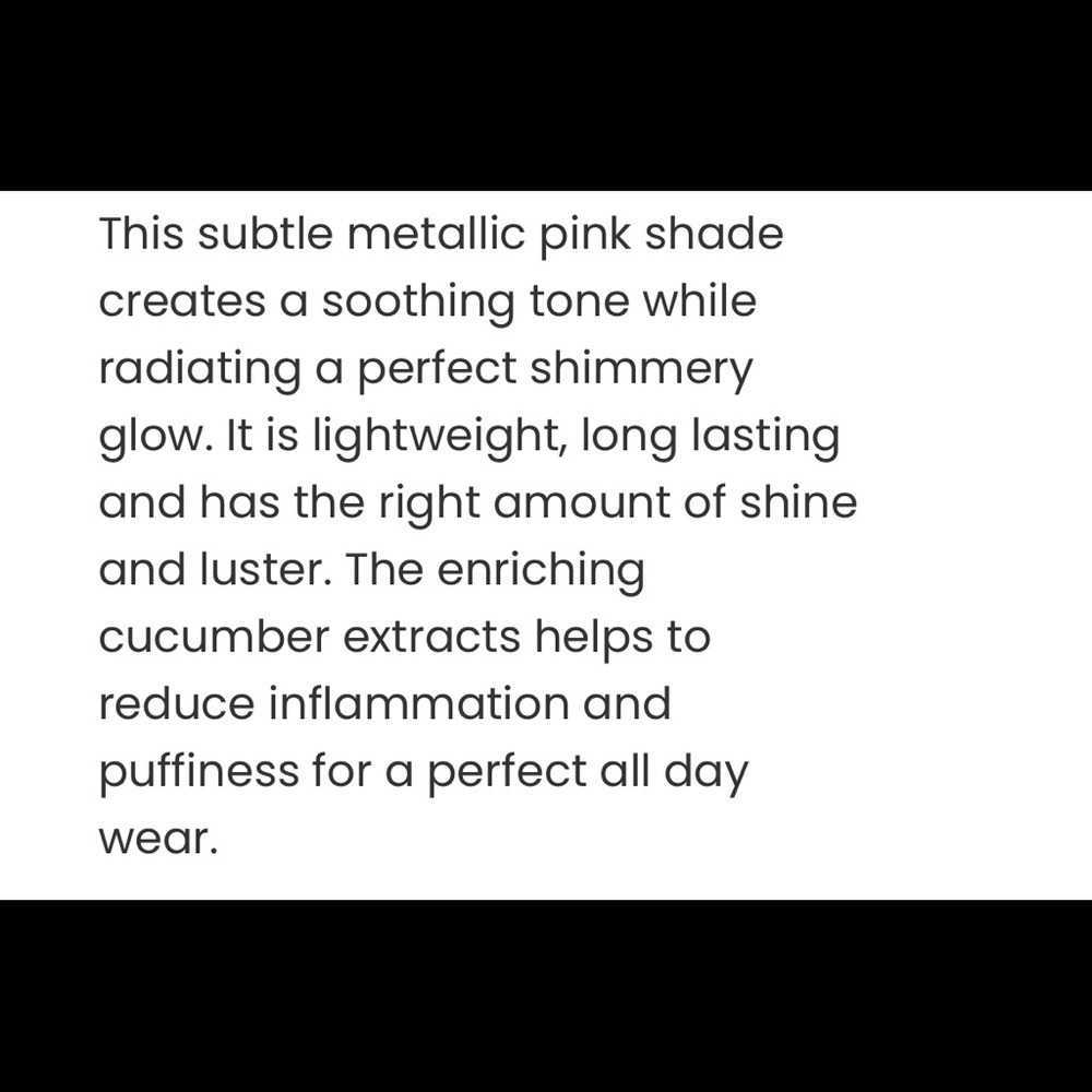 LUCKY CHICK Rose Quartz Liquid Eyeshadow & SANDBAR SHADOW LIGHT EYESHADOW PRIMER - Picture 8 of 10